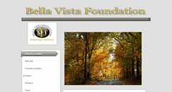 Desktop Screenshot of bellavistafoundation.com
